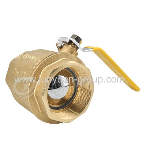 3" UL 250PSI 600 psi wog Two Piece Brass / Bronze Ball Valve With FNPT ends