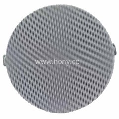 Frameless Steel Basket Commercial Ceiling Speakers