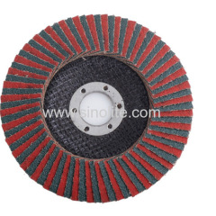 Zirconia/Ceramic fiberglass backing flap disc