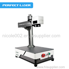 20W Tabletop Mini Fiber Laser Marking Machine for metal plastic