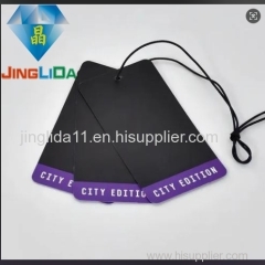 Custom PVC Transparent China Hang Tag Price Tag for Garment