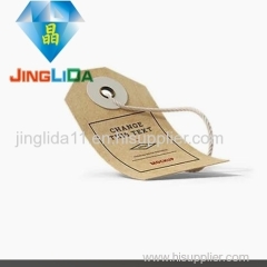 Custom PVC Transparent China Hang Tag Price Tag for Garment