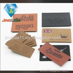 Custom PVC Transparent China Hang Tag Price Tag for leather