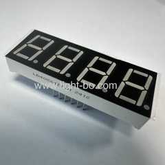 4 Digit 14.2mm 7 Segment LED Display Common Anode Ultra bright Yellow for Temperature Controller