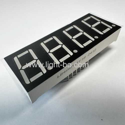 4 Digit 14.2mm 7 Segment LED Display Common Anode Ultra bright Yellow for Temperature Controller