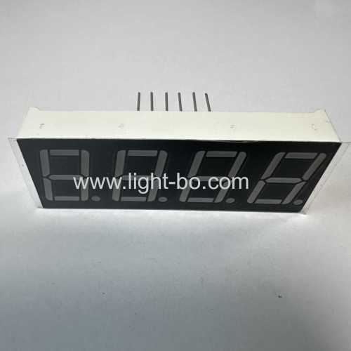 4 Digit 14.2mm 7 Segment LED Display Common Anode Ultra bright Yellow for Temperature Controller