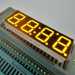 4 digit 0.39 inch yellow ;0.39" yellow 7 segment; 0.39" clock display;4 digit 10mm;yellow led display;amber led display