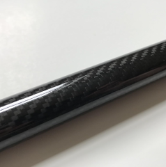 Custom Carbon Fiber Tubing with Glossy Finish and High Strength for Aerospace Applications Glossy Carbon Fiber Tube