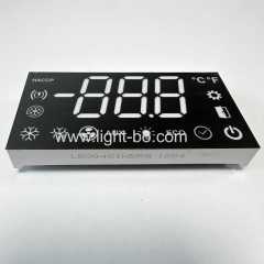 Multicolour 3 Digit Big Size 7 Segment LED Display Common Anode for Cold Room Controller