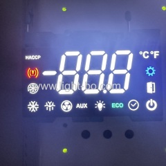 cold room display;custom display;customized led display;3 digit display;3 digit 7 segment;refrigerator display