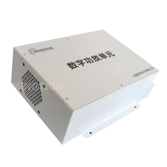 400W Class D Electronic Siren Alarm Speaker Horn Power Amplifier with Battery Or Solar For Warning System Public Address