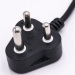 SABS certificated/approved 3 pin South Africa power cord plug C13