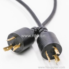 American y-splitter extension cord heavy duty