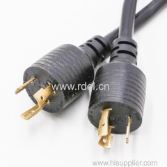 American y-splitter extension cord heavy duty