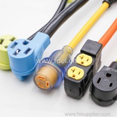 SCHUKO EUROPE POWER EXTENSION CORDS SPLITTER Y