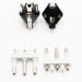 turkey plug inserts with hollow brass pins( vde approved 10/16a two-pin cable european plug insert)