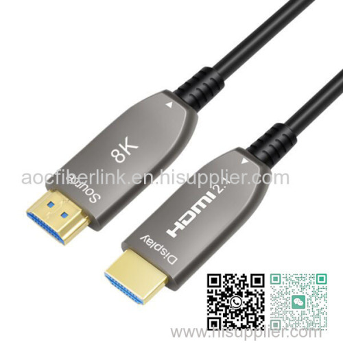 OEM Factory Wholesale 8K/60Hz Fiber Optic HDMI 2.1 Cable for RTX3090 PS5 Xbox Series X Roku/Fire/Sony/LG CX TV