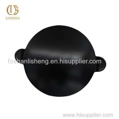 Wholesale High Quality 12-inch Round Glazed Baking Stone with Handle