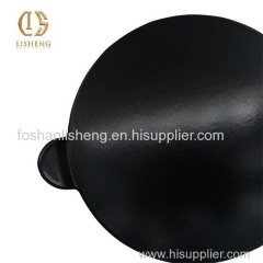 Wholesale High Quality 12-inch Round Glazed Baking Stone with Handle