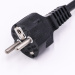 Europe type VDE extension cords standard power cable schuko male plug insert with female plug