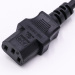 Schuko Power Cord Europe Power Cord Schuko Plug to IEC320 C13 Female