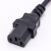 POWER CORD SET C13 C14 C15 ANGLED