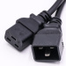 UL VDE approval IEC-C19 TO IEC -C20 SJT BLACK1.8M IEC 320 C19 to C20 AC Power Cord Cable