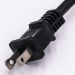 PSE/JET approved 110v ac power cable japan 2-pin plug