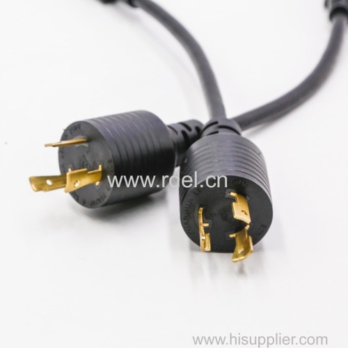 UL Listed nema l5-15p power cord Generator Extension Cord