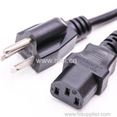 UL Approval US Standard NEMA 5-15R to Wire Leads AC power cord with plug