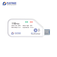 PLUSTRACE Disposable USB Temperature data logger recorder Product.