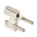 turkey plug insert with 4.0mm 2 pins (6/10a german schuko plug & socket)