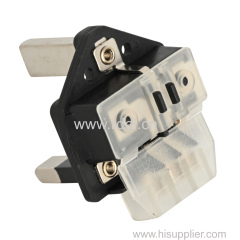 UK BSI approved assembly 3 pin plug (13A/250V)