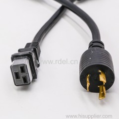 power cable NEMA sjt 16awg outdoor travel extension cord