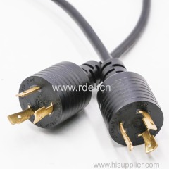 Extension Power Cord NEMA 5-15 Plug to NEMA 5-15 Connector