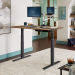 Office furniture computer height adjustable electric desk sit stand desk electric frame lifting smart desk