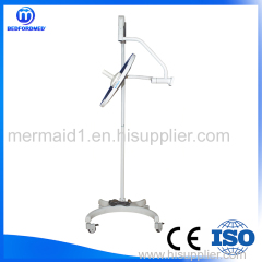 V Medical Surgery ICU Room Mobile Type 500 LED Surgical Operation Lamp With Battery