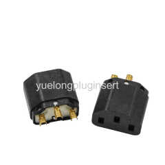 Black Plug insert socket insert IEC 60320 C13 Insert