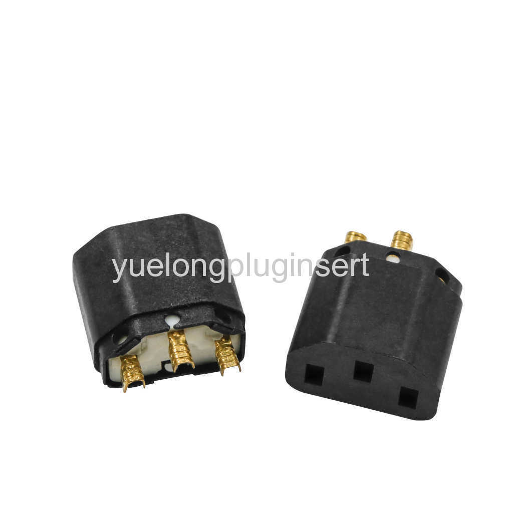 Blue Plug insert socket insert IEC 60320 C8 Insert
