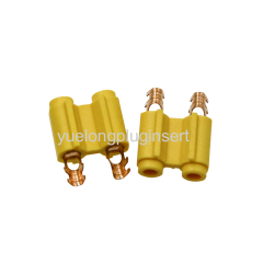 Yellow Plug insert socket insert IEC 60320 C7 Insert