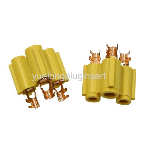 XY-A-C5Y Yellow Plug insert socket insert IEC 60320 C5