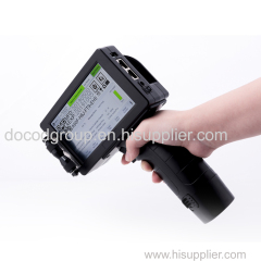 12.7mm Handheld Mini Portable Inkjet Printer Gun Tij Batch Coding Expiry Date Barcode Printing Machine