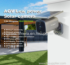 Ringsee 9101 AOV Low-power solar security camera outdoor wireless