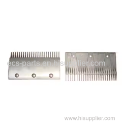 eplacement Aluminum Comb Plate with 24 Teeth for Escalator