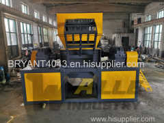 Pyrolysis steel wire bundle or bulky shredder metal waste shredder machine