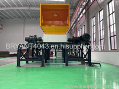 Tire Scrap Shredder Waste Tyre Shredding Recycling Machine