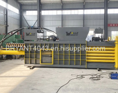 Waste paper baling machine paper baler