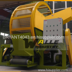 TDF shredder Tyre waste shredder Tyre shredding recycling machine