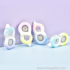 Classical Stationery Gradient Color Correction Tape Durable PET Whiteout Tape