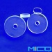 Transparent Fused Silica Quartz Disc/Quartz Plate/Optical Lens with High Light Transmittance High Temperature Resistance